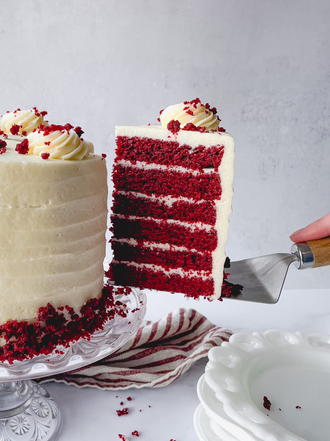 Old Fashioned Red Velvet Cake