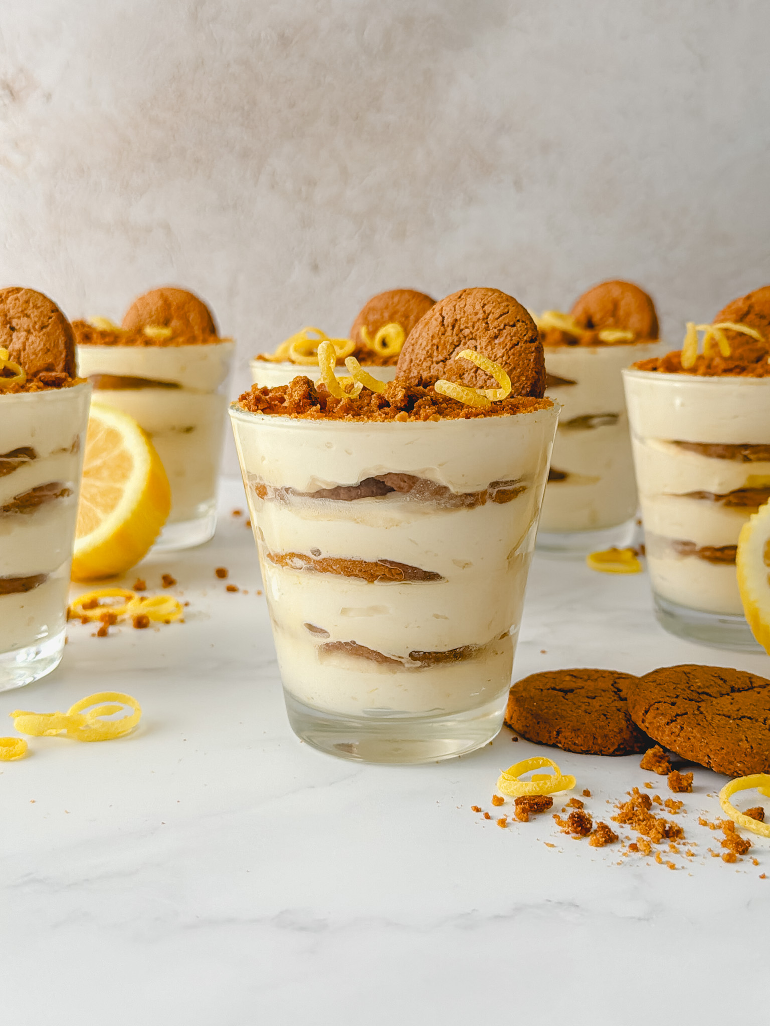 Lemon Gingersnap Tiramisu