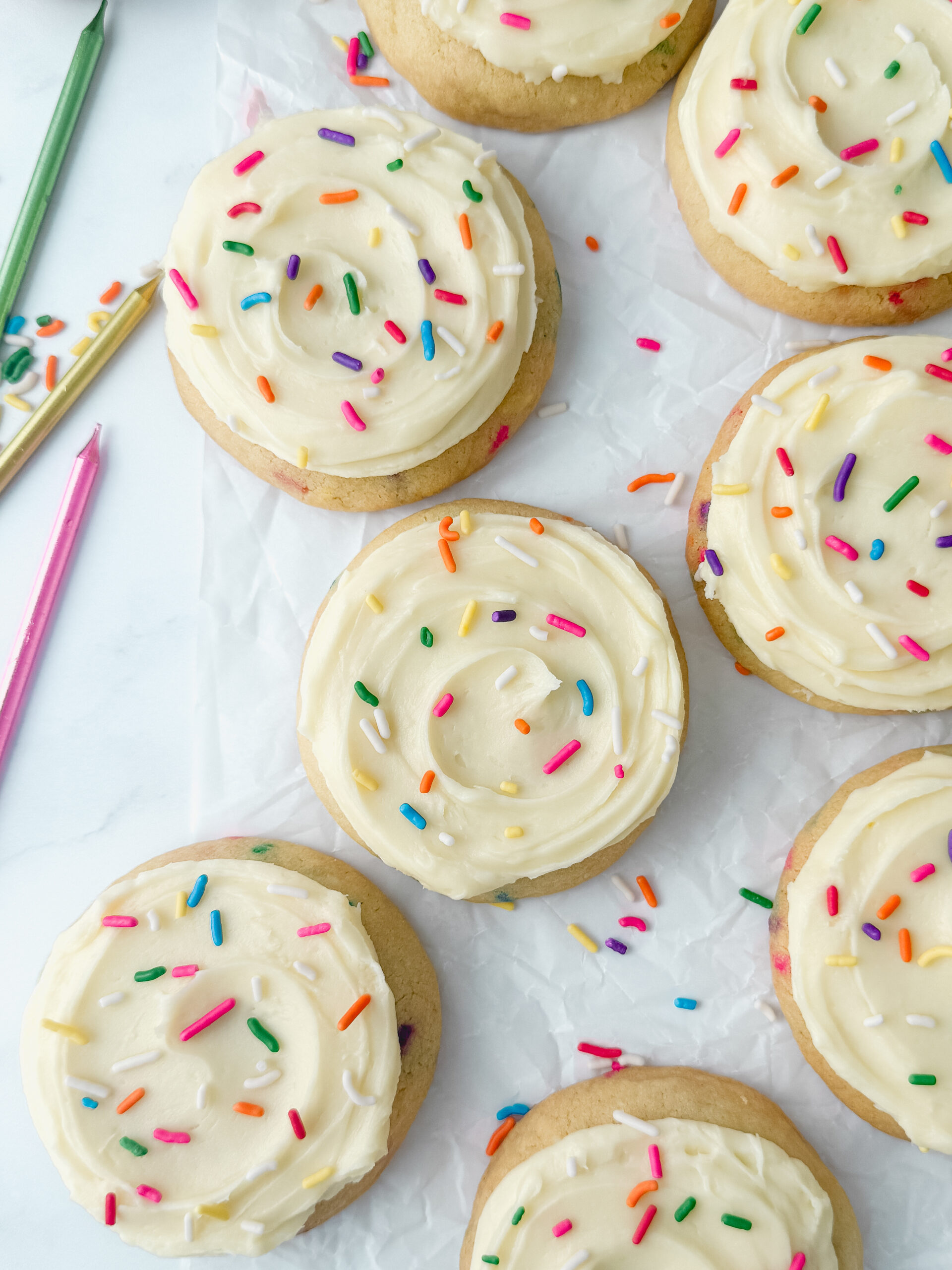 Birthday Cake Cookies